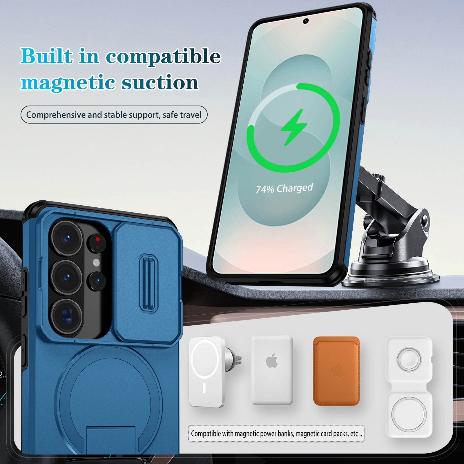 Lens Protect Camera Phone Case – Kickstand Adjustable Bewertung und Preis