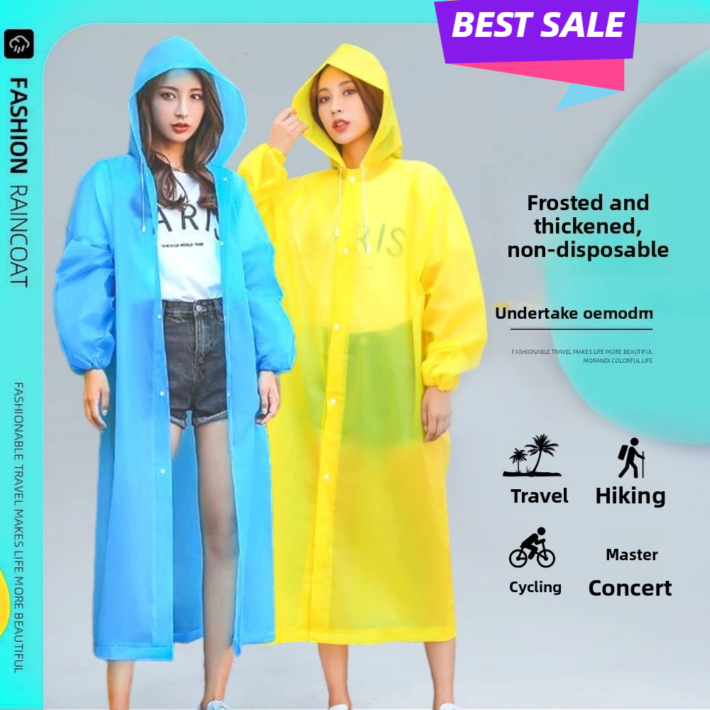 Reusable Thickened Adult Rainc – Cycling Commuter Rain Gear Bewertung und Preis