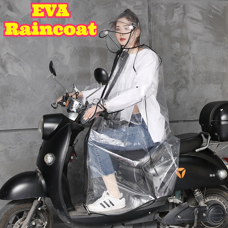 Transparent EVA Rain Poncho Ho – Cycling Commute Rain Bewertung und Preis