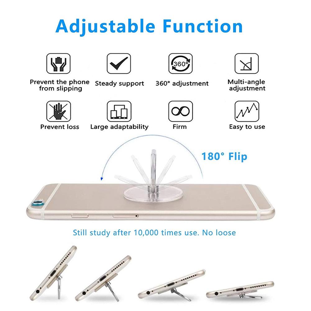 Transparent Cell Phone Ring Ho – Kickstand Adjustable Bewertung und Preis