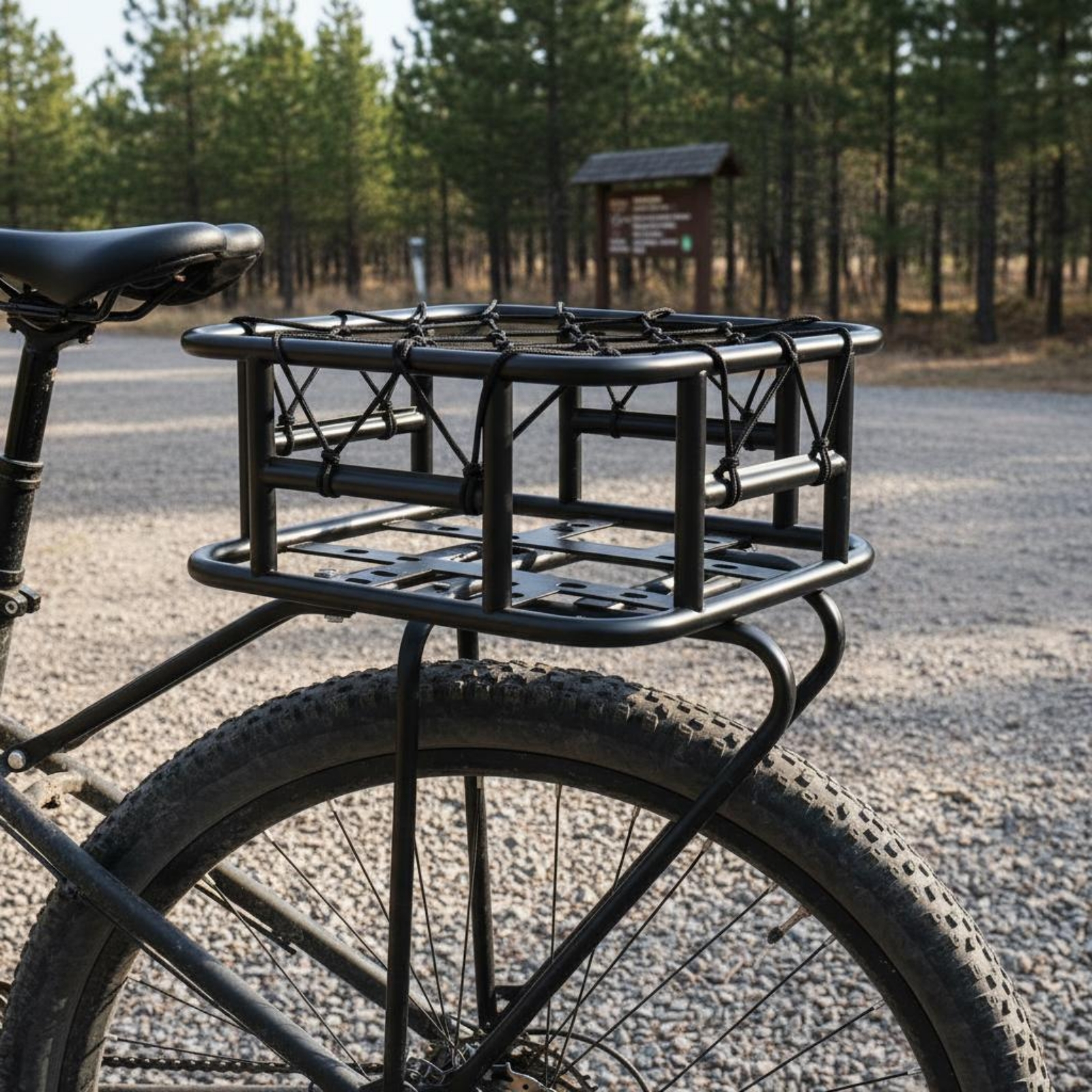 Mountain Bike Rear Basket Rust – Waterproof Cycling Commute Bewertung und Preis
