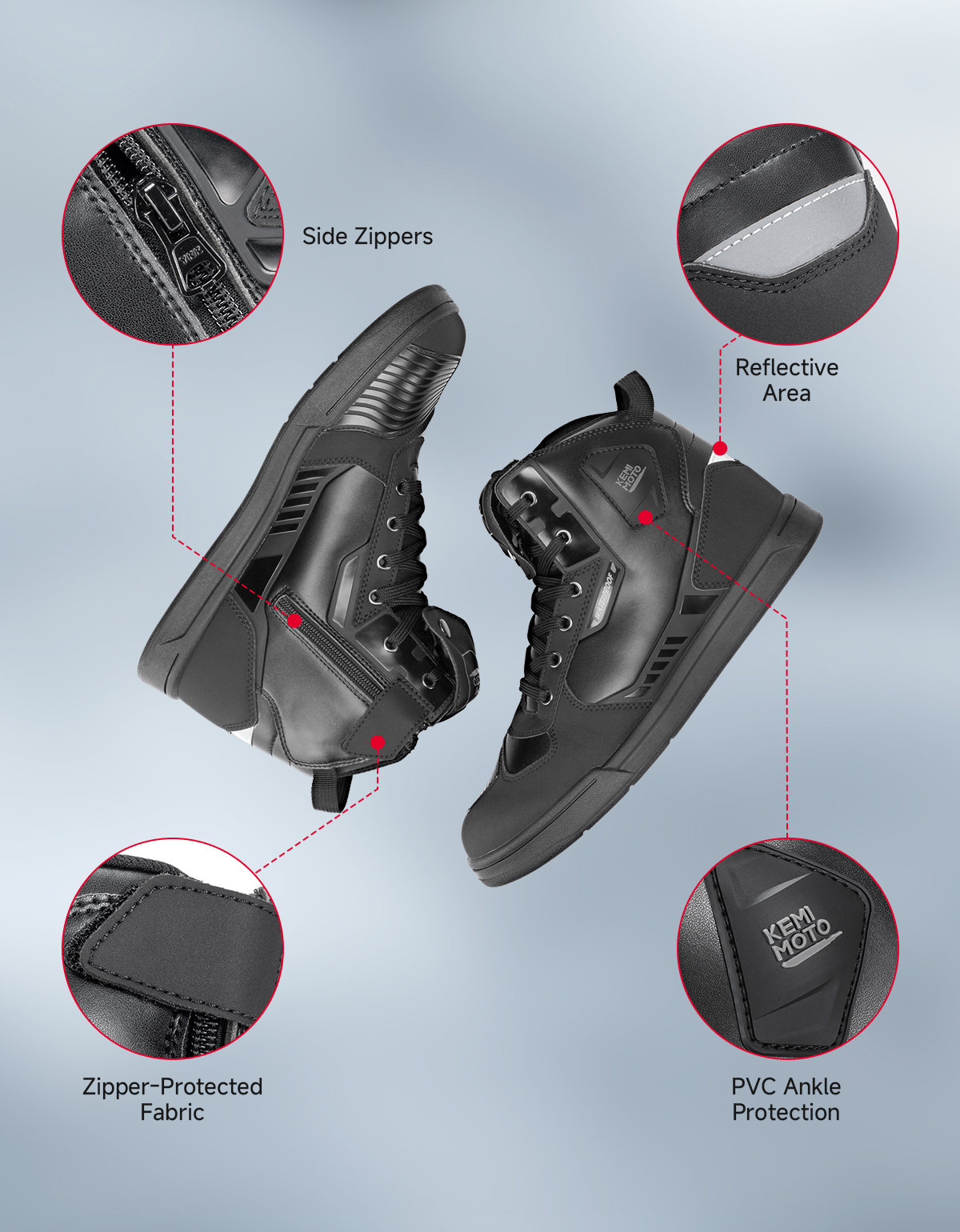 KEMIMOTO Men's Motorcycle Ridi – Cycling Commute Shoes Bewertung und Preis