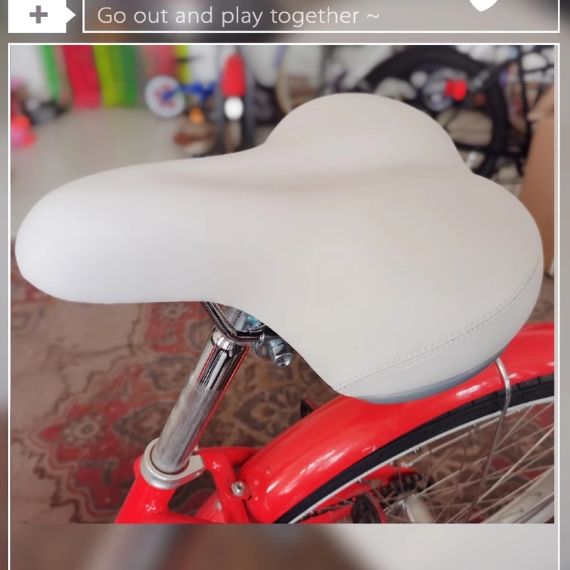 Bicycle Saddle White Color Wit – Cycling In City Bewertung und Preis