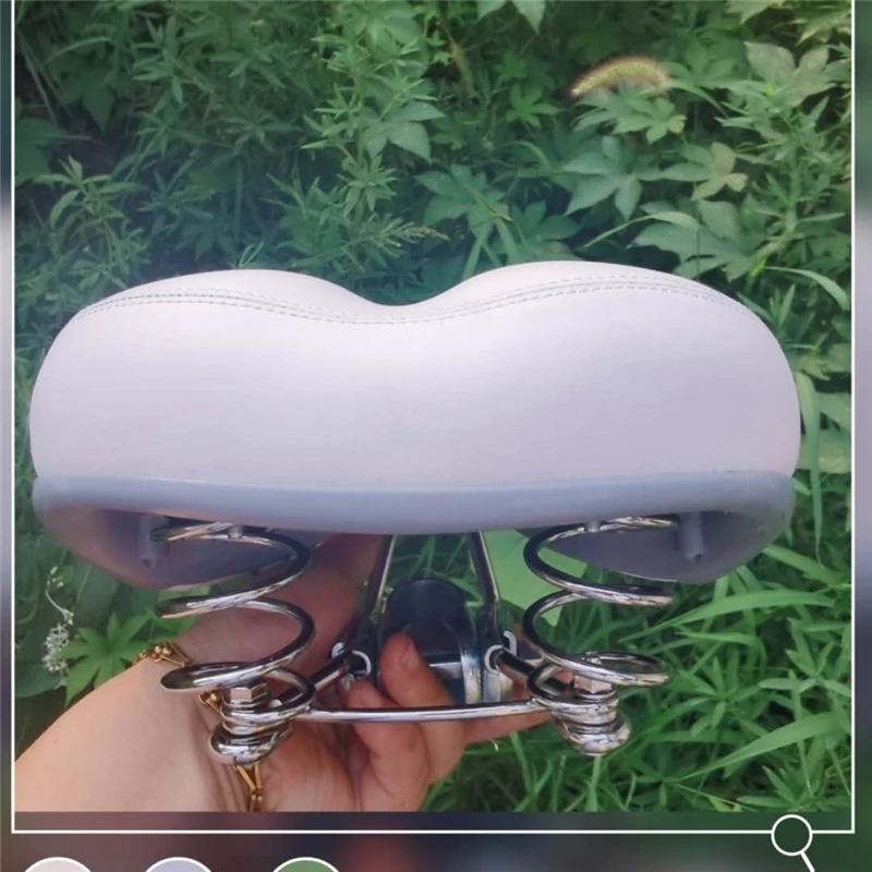 Bicycle Saddle White Color Wit – Cycling In City Bewertung und Preis