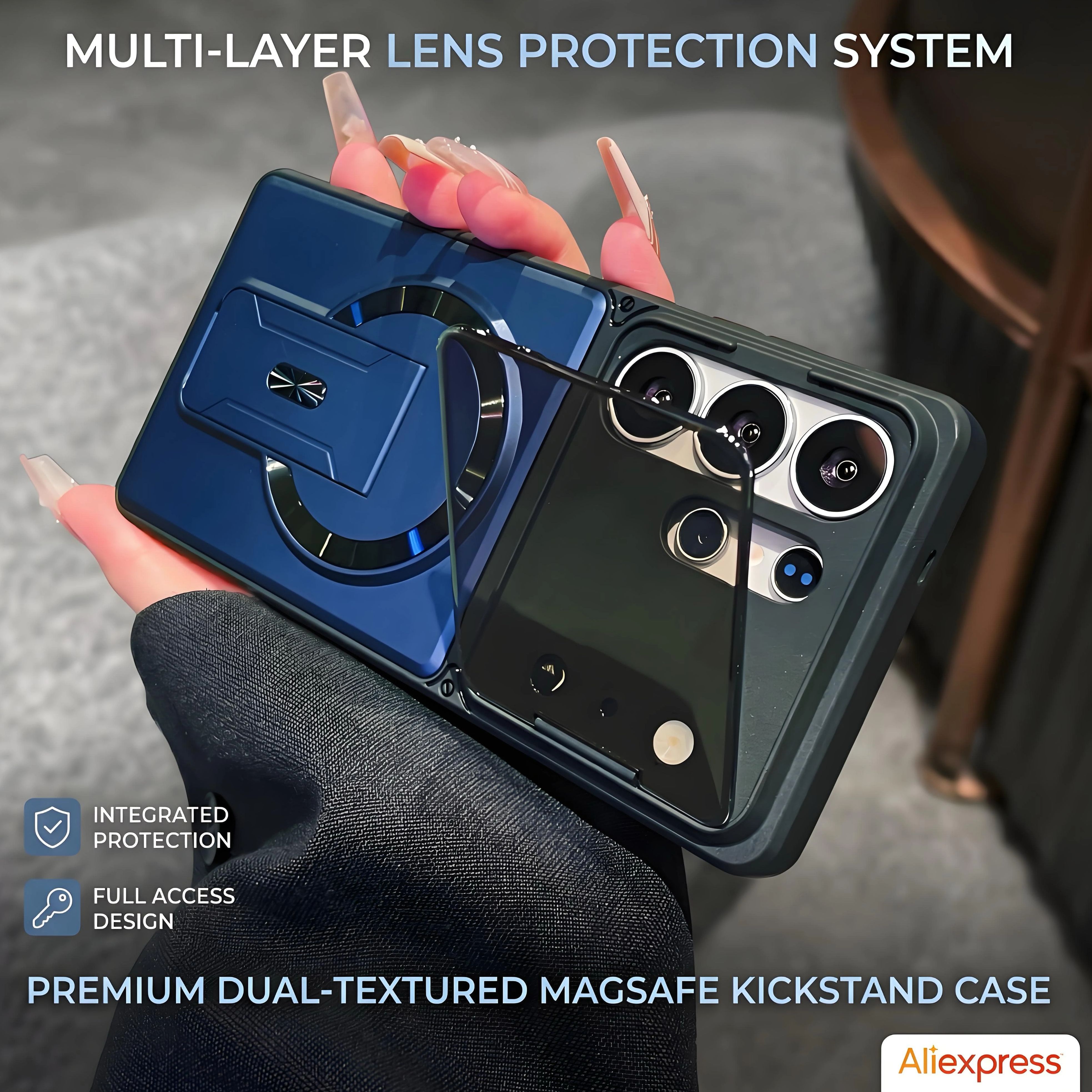 Luxury Invisible Mirror Protec – Kickstand Adjustable Bewertung und Preis