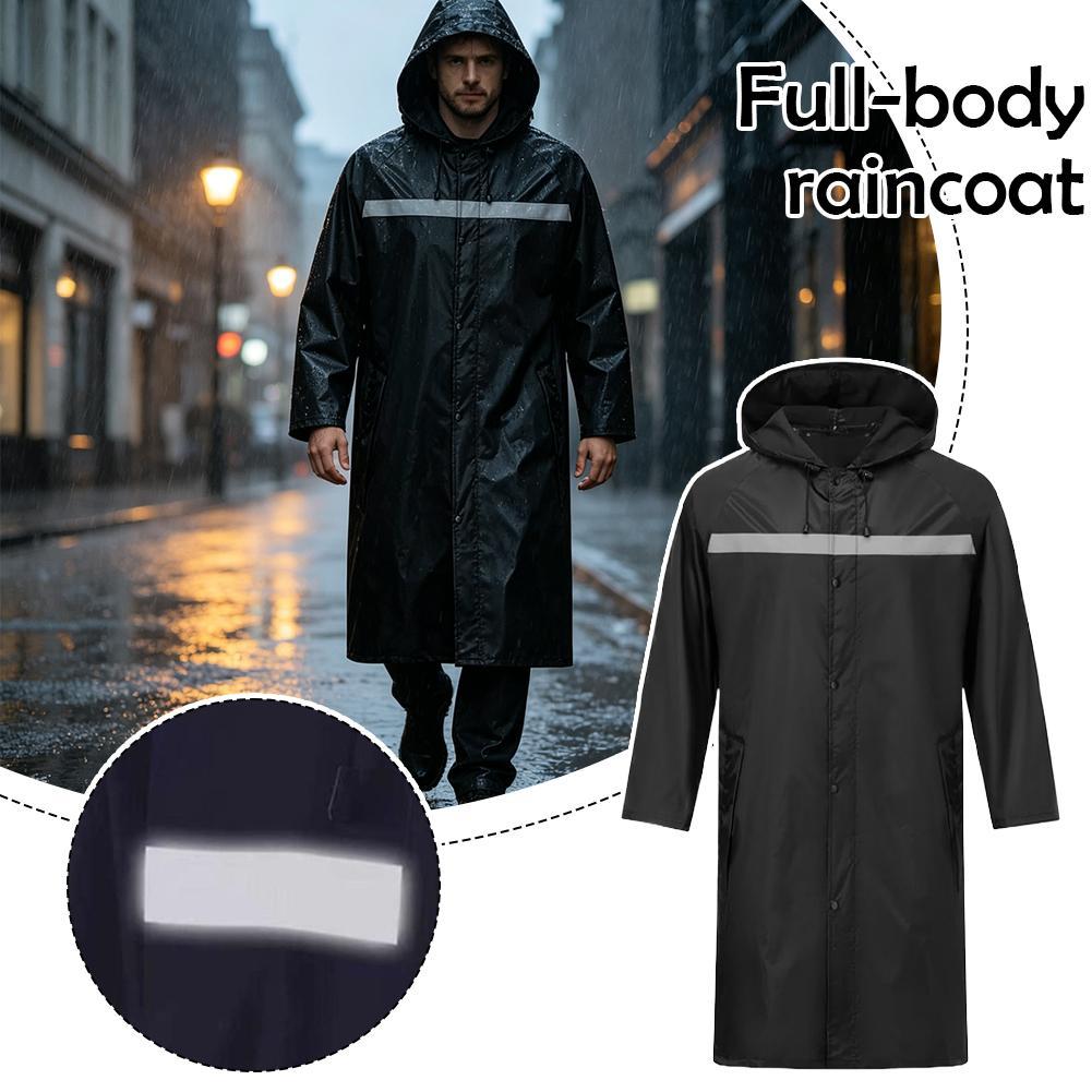 Unisex Full-Body Raincoat with – Cycling Commute Rain Bewertung und Preis
