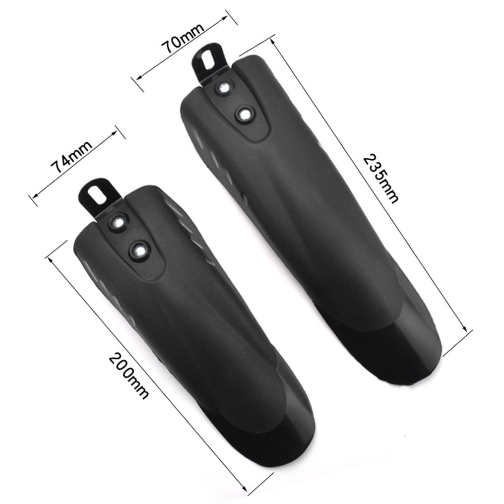 2Pcs Front Rear Set Bike Mudgu – Fender Mudguard Set Bewertung und Preis