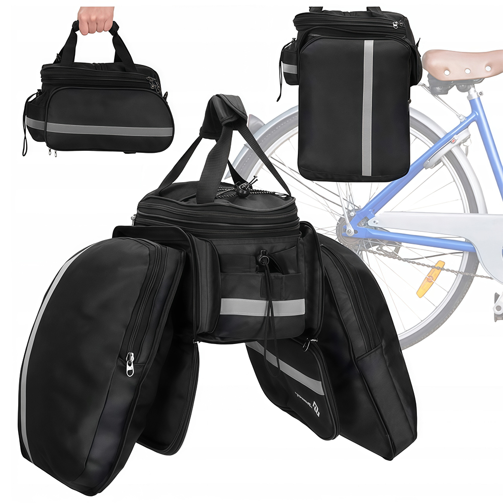 Bike Rear Rack Bag Bicycle Tru – Cycling Commute Rain Bewertung und Preis