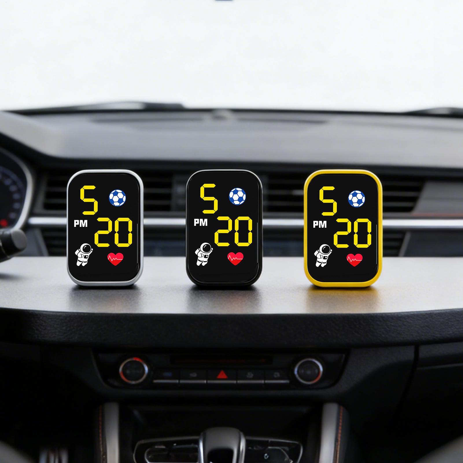 Motorbike Digital Clock Small  – Cycling In City Bewertung und Preis