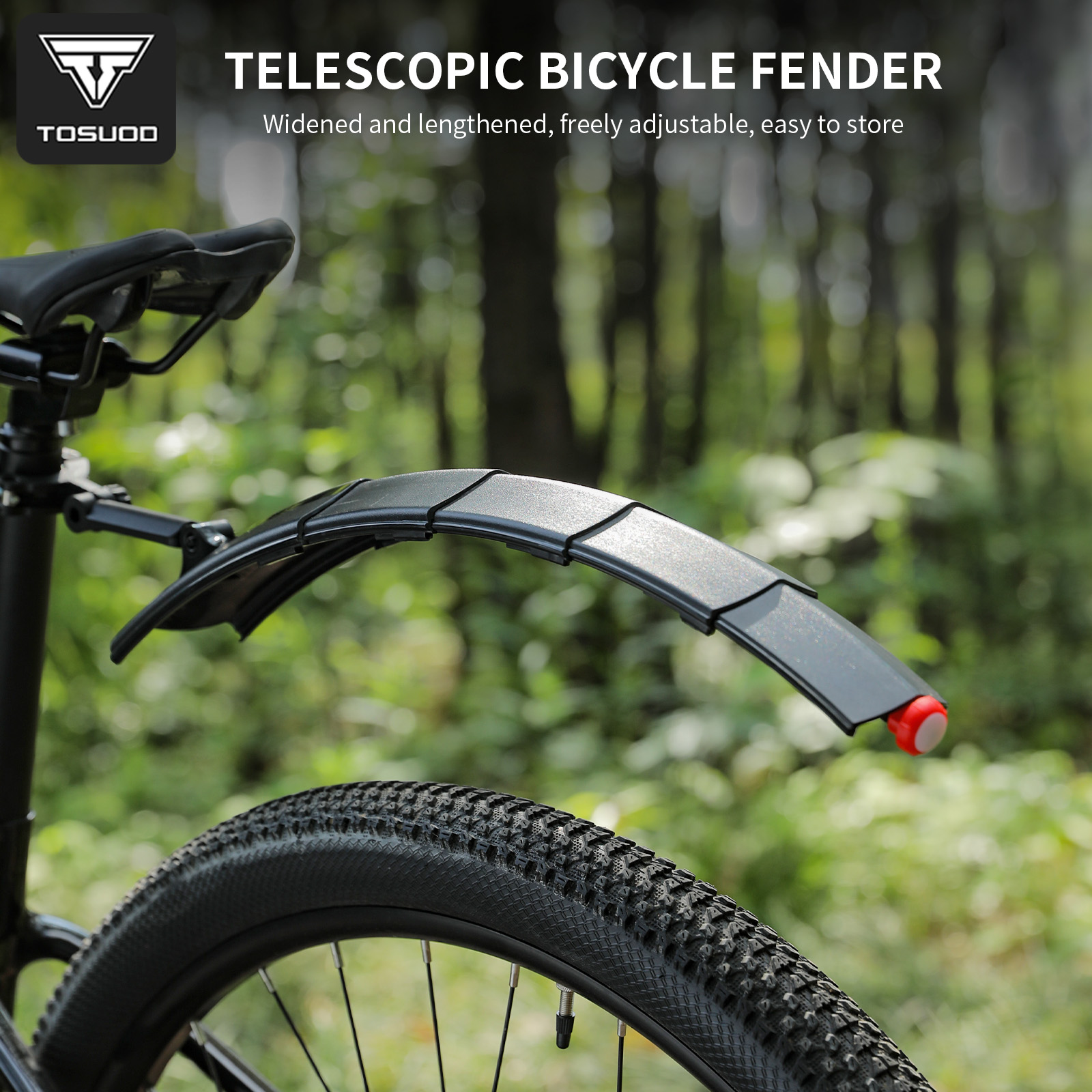 TOSUOD Adjustable Length Bike  – Fender Mudguard Set Bewertung und Preis