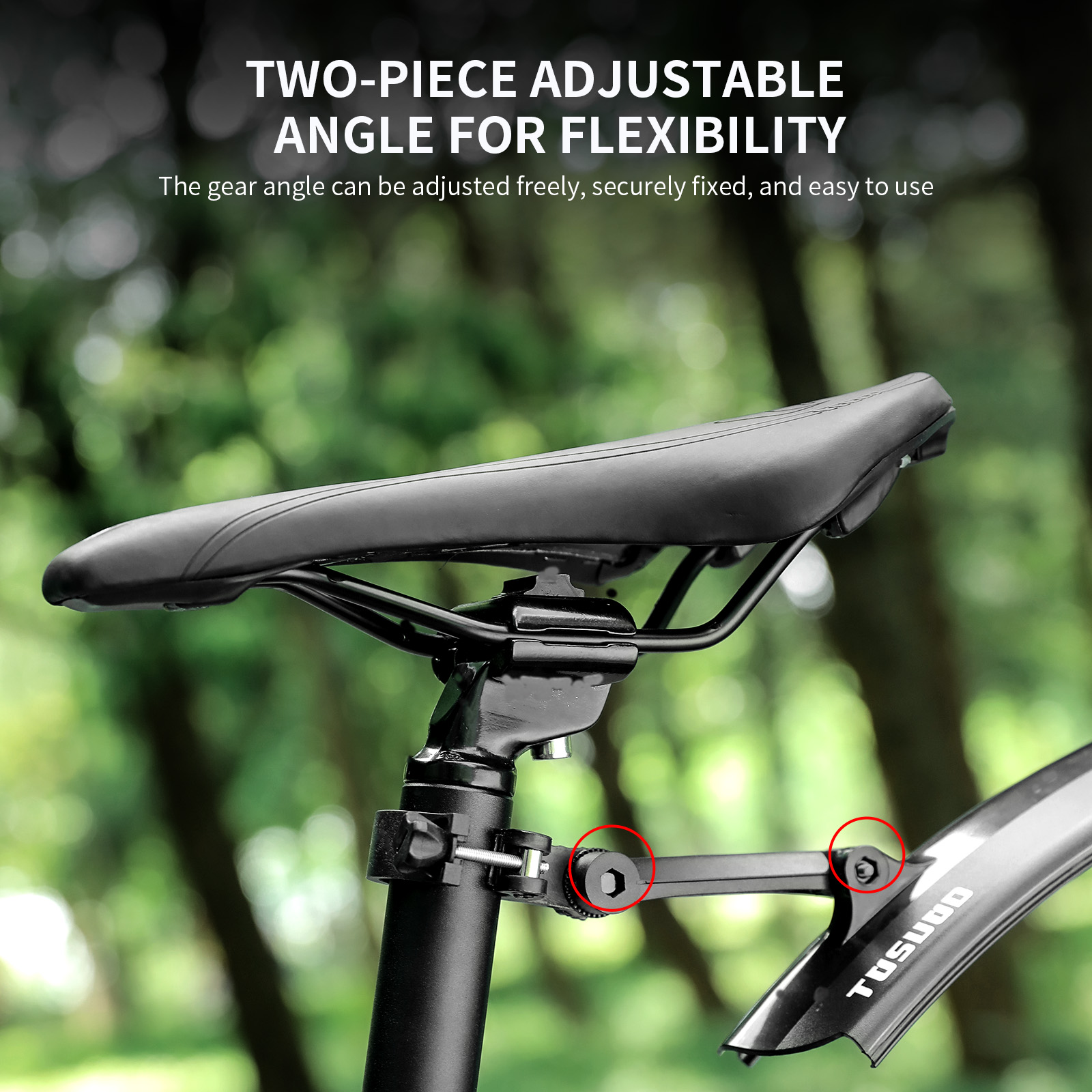 TOSUOD Adjustable Length Bike  – Fender Mudguard Set Bewertung und Preis
