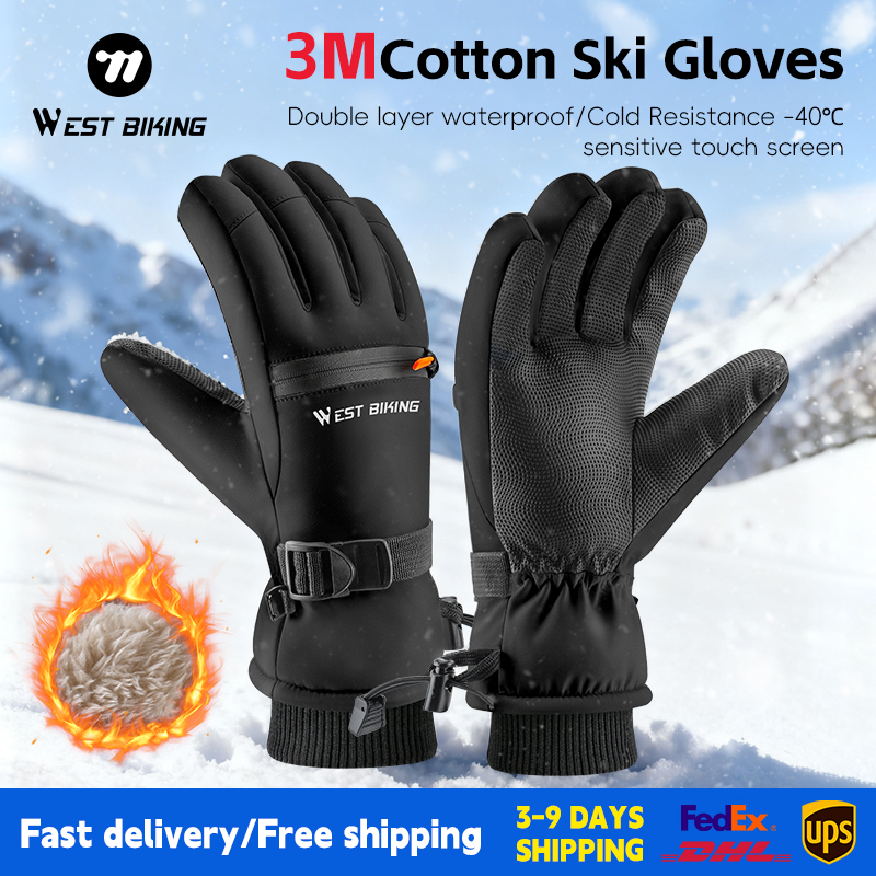WEST BIKING 3M Cotton Ski Glov – Winter Cycling Commute Gear Bewertung und Preis