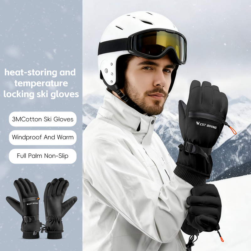 WEST BIKING 3M Cotton Ski Glov – Winter Cycling Commute Gear Bewertung und Preis