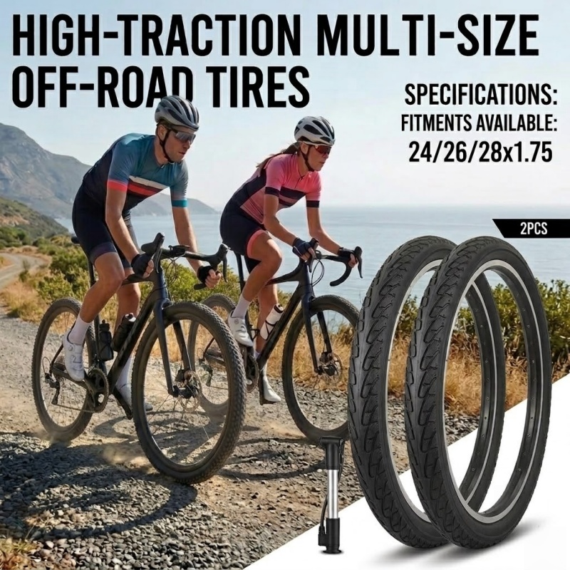 2pcs Bicycle Tires 24 26 28 x  – Cycling In City Bewertung und Preis
