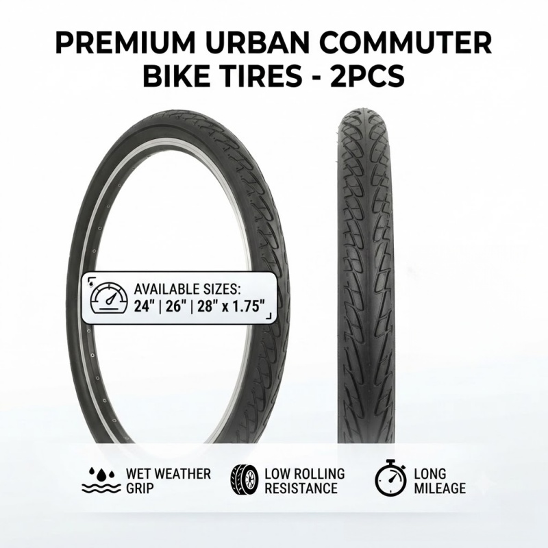 2pcs Bicycle Tires 24 26 28 x  – Cycling In City Bewertung und Preis