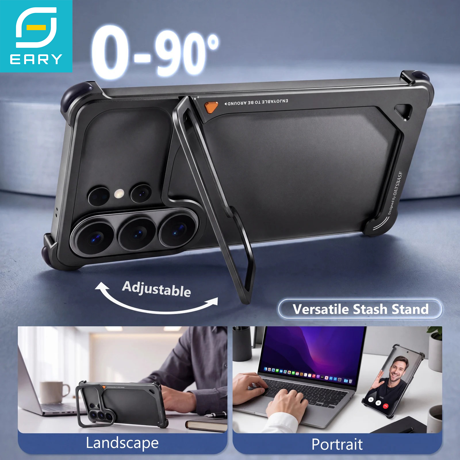 Eary 9 Shaped Stand Case for S – Kickstand Adjustable Bewertung und Preis