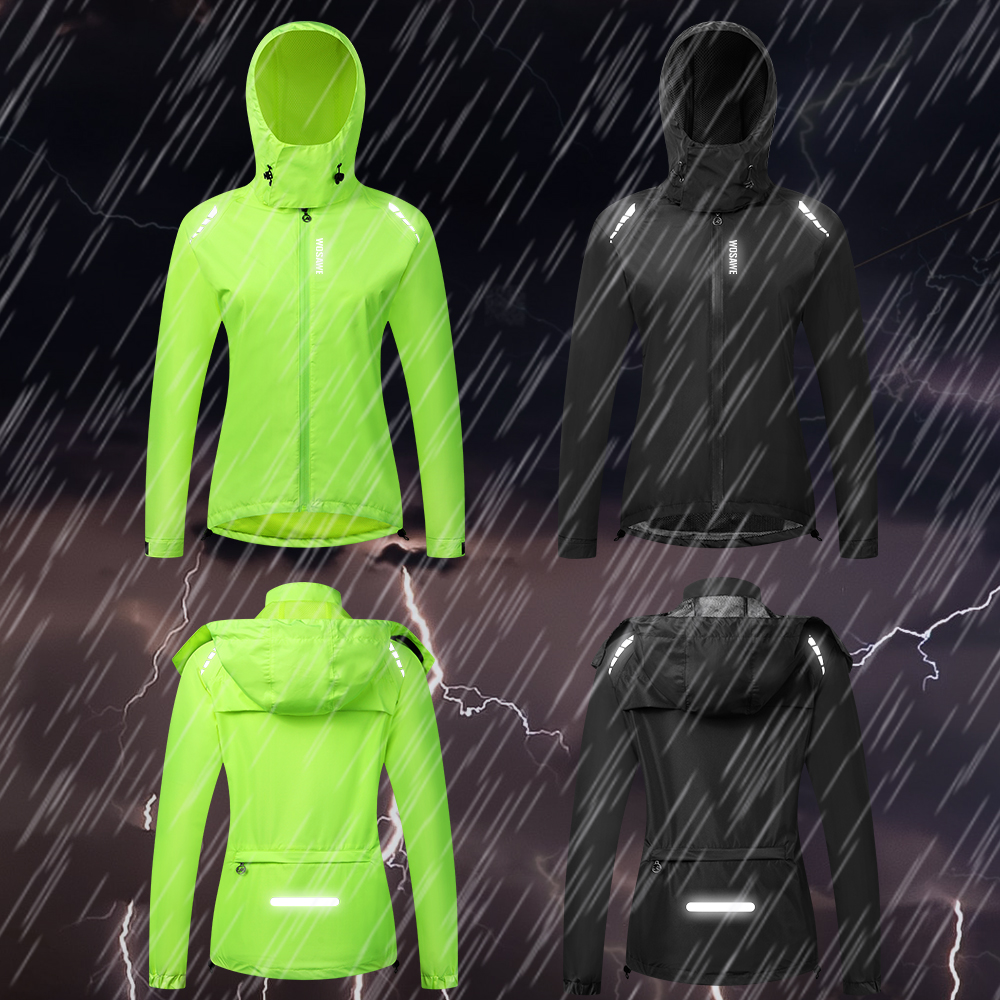 WOSAWE Cycling Raincoat Women  – Cycling Commuter Jacket Bewertung und Preis