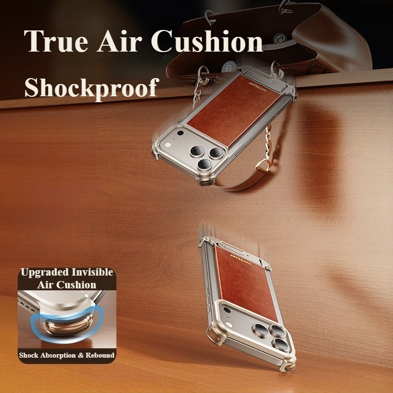 Oatsbasf Leather for iPhone 17 – Kickstand Adjustable Bewertung und Preis