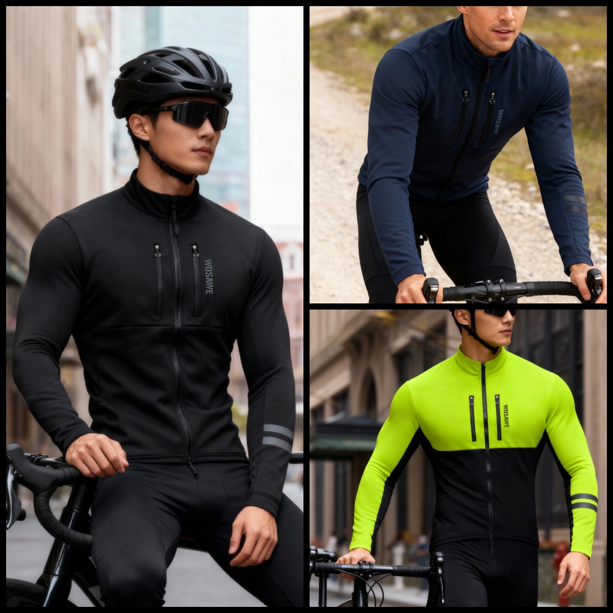 WOSAWE Cycling Jacket Winter T – Cycling Commuter Jacket Bewertung und Preis
