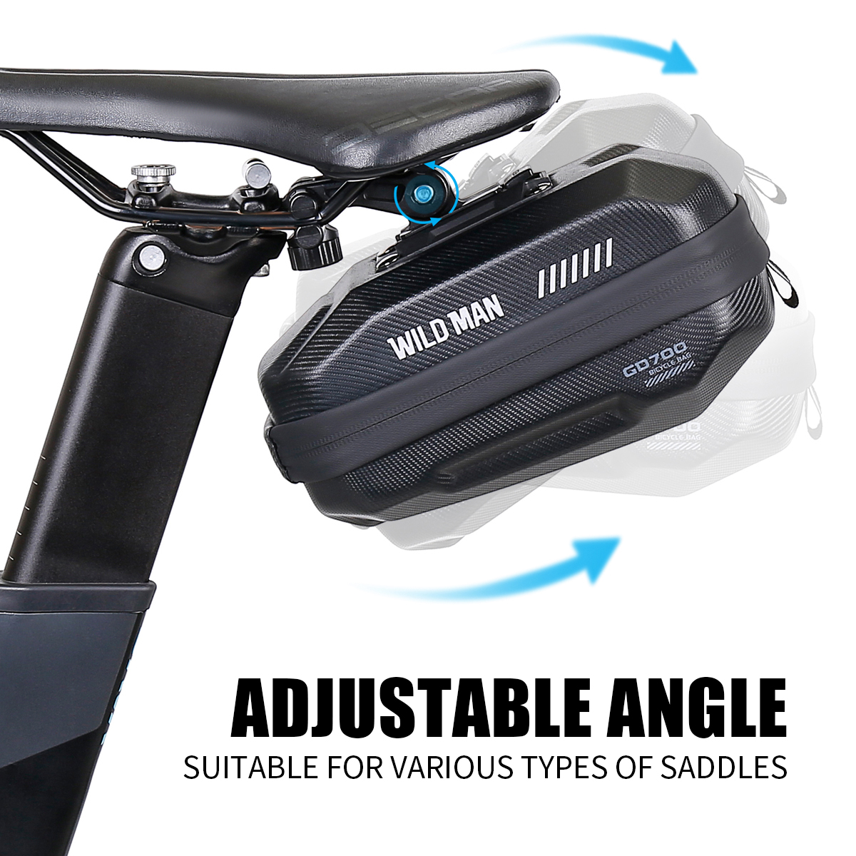 WILD MAN Bike Saddle Bag EVA H – Panniers Waterproof Rear Bewertung und Preis