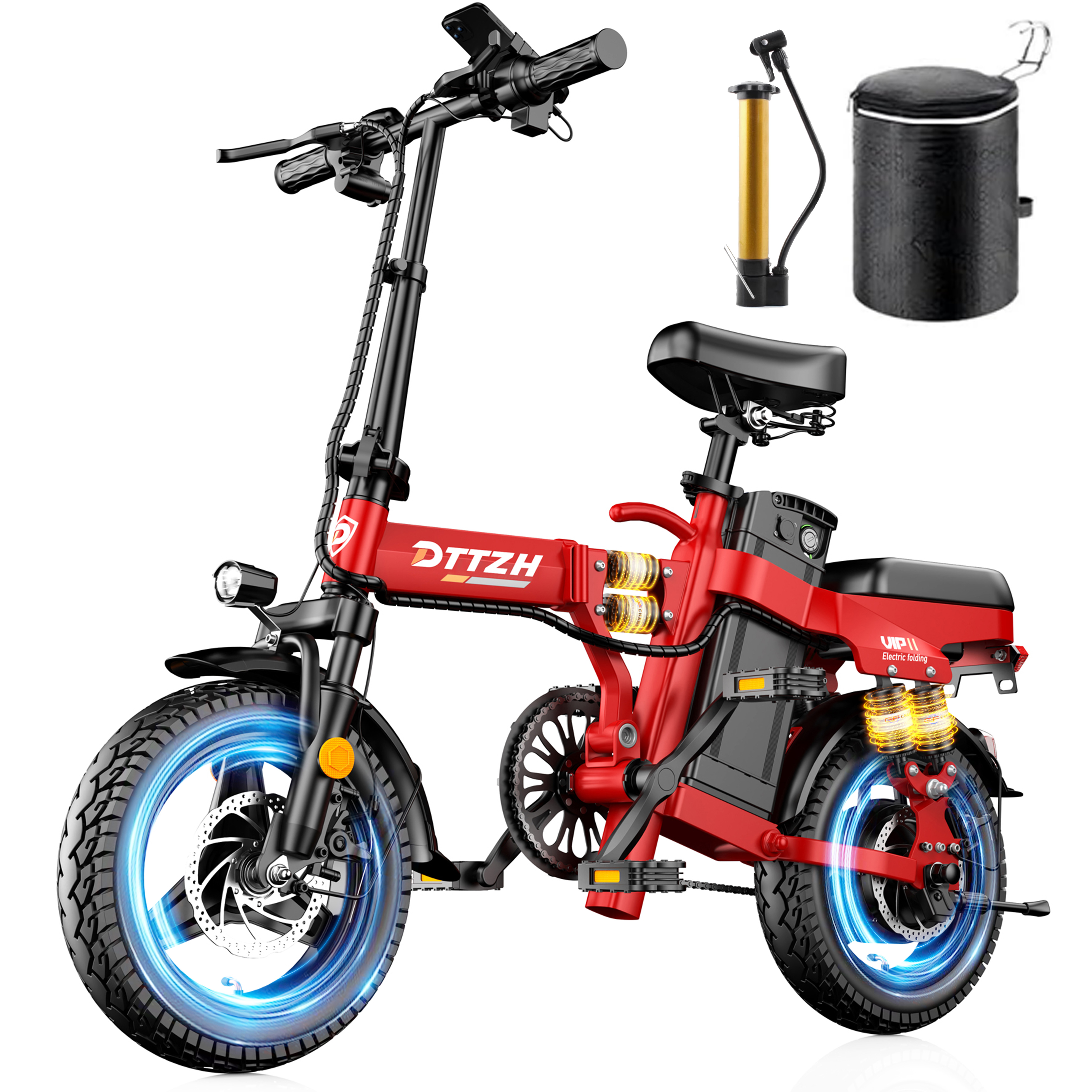 DTTZH A12S Foldable Electric B – Commuting With Bike Bewertung und Preis