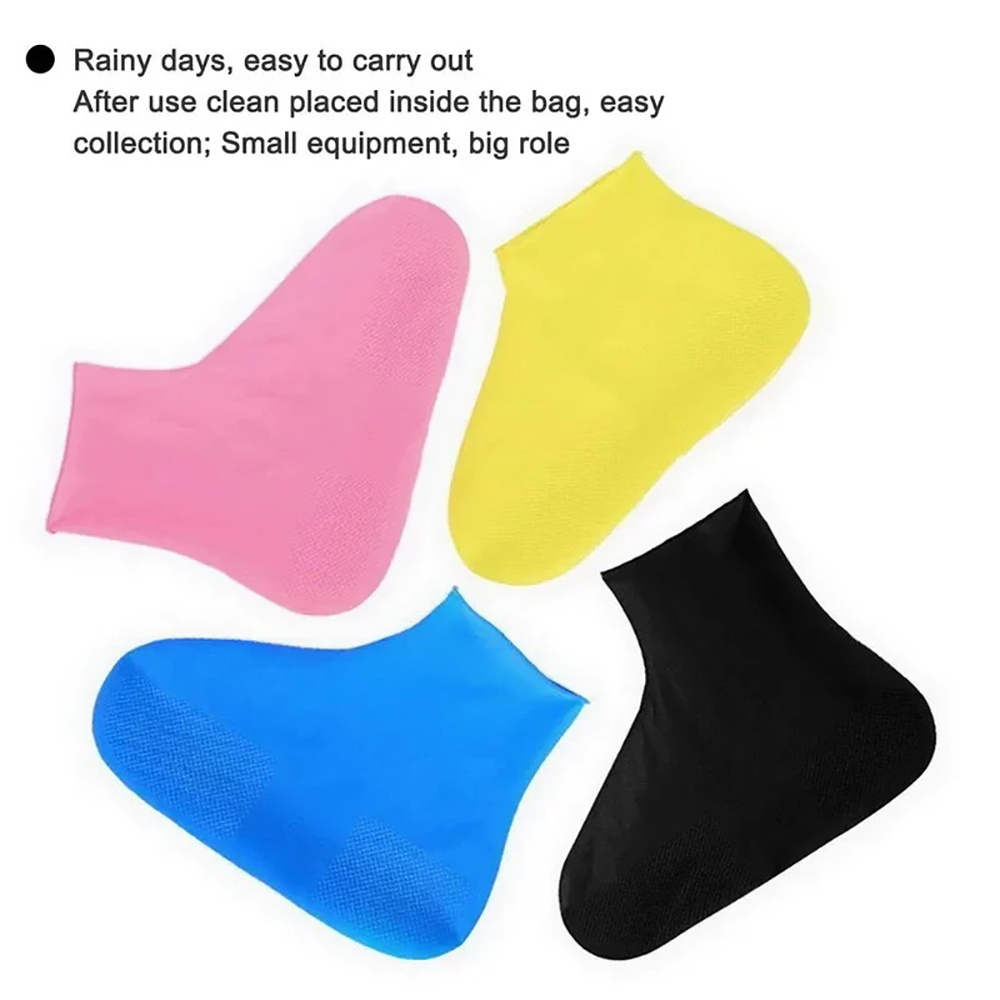 1 Pair Reusable Rubber Rain Bo – Cycling Commute Rain Bewertung und Preis