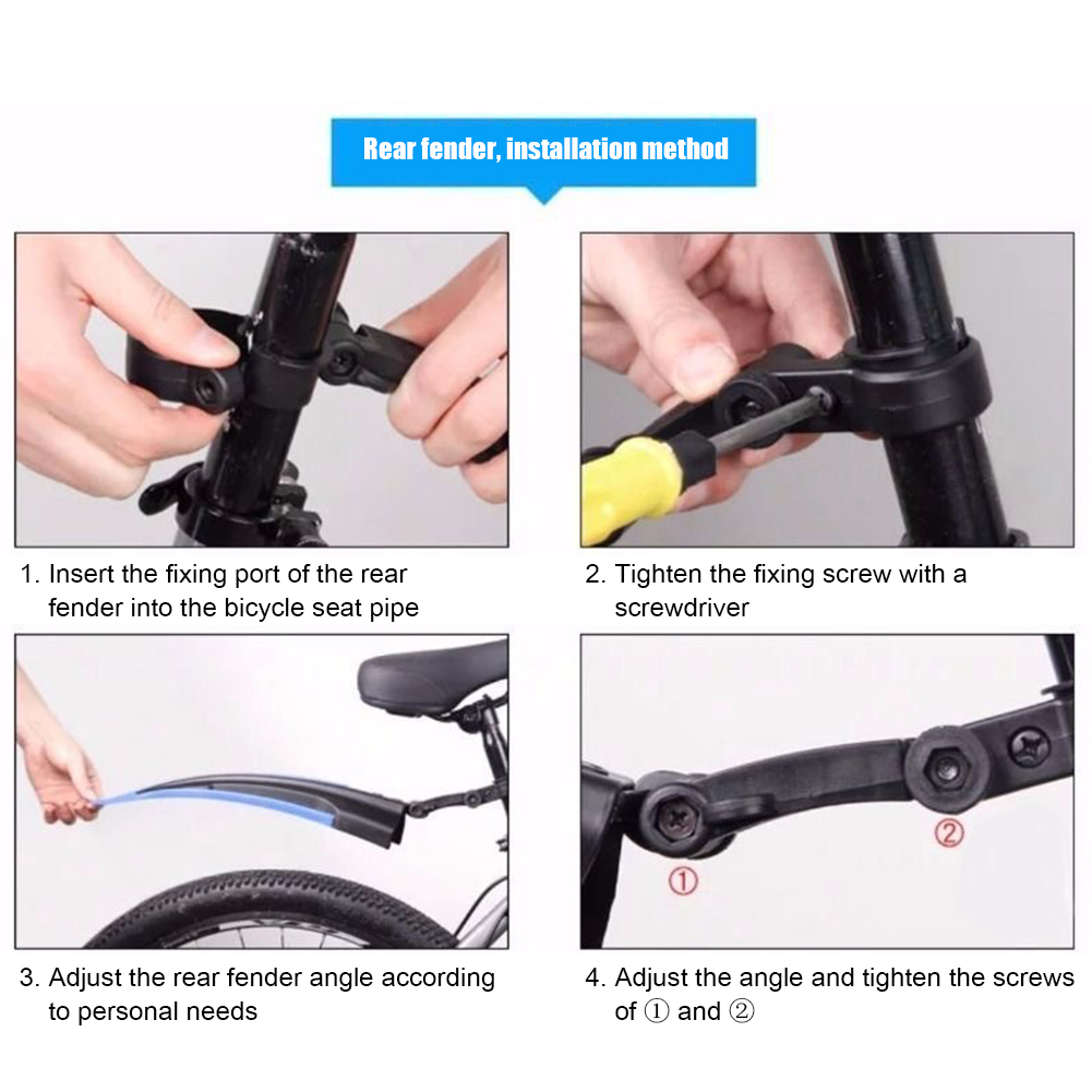 2Pcs Mountain Bike Mudguard Wi – Fender Mudguard Set Bewertung und Preis