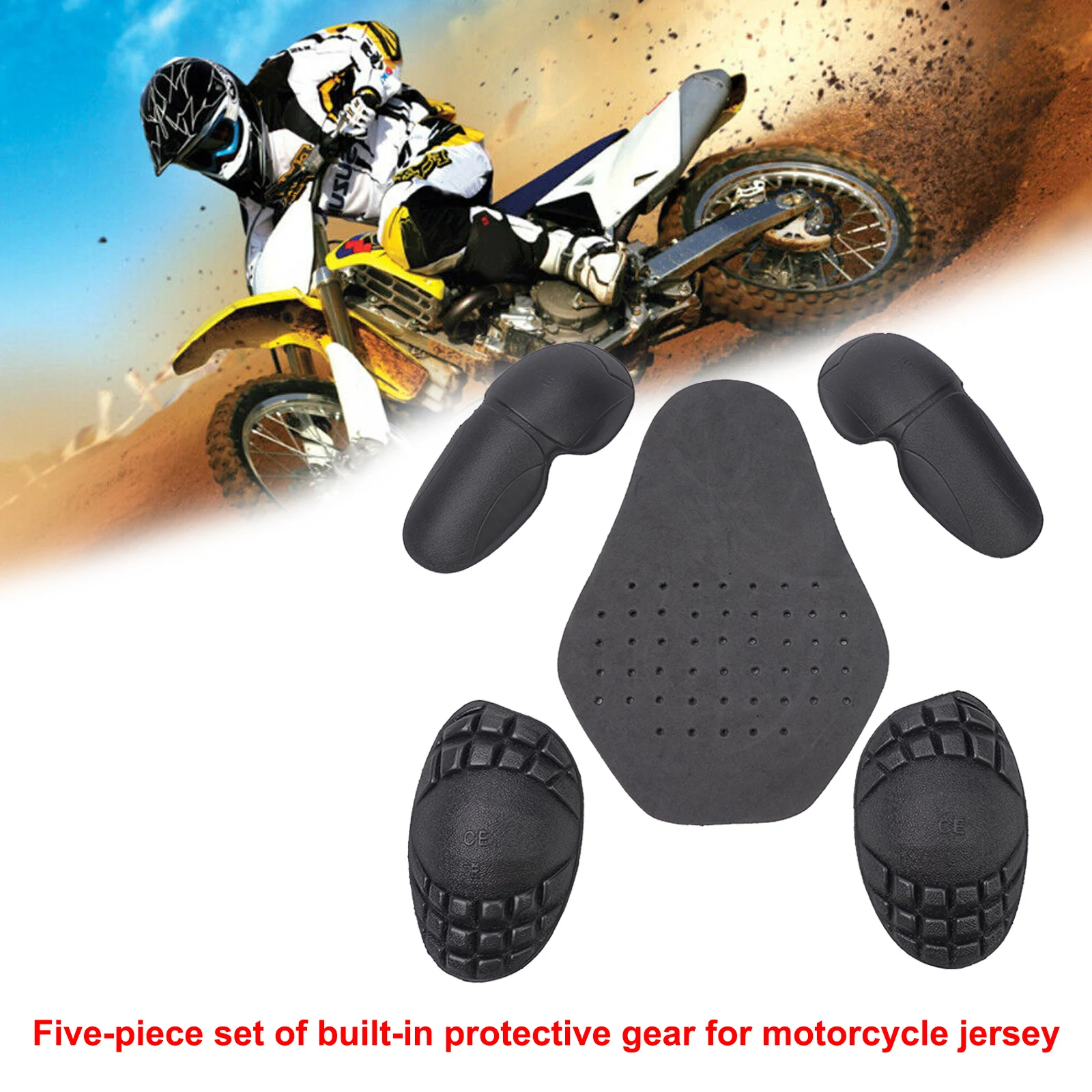 5PCS Motorcycle Bike Riding Ja – Cycling Commuter Jacket Bewertung und Preis