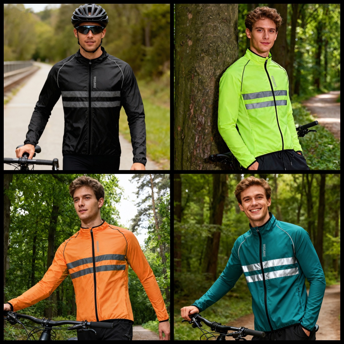 WOSAWE Men Cycling Windbreaker – Cycling Commuter Jacket Bewertung und Preis