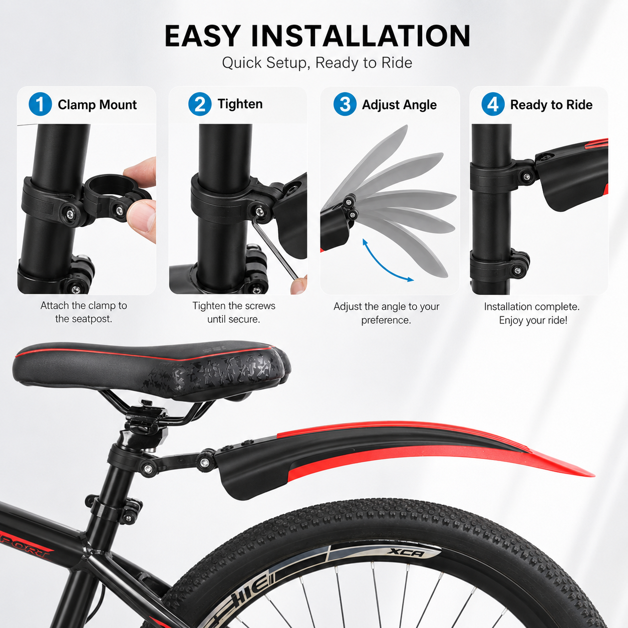PINMOAP Mtb Road Bike Fender B – Cycling Commute Rain Bewertung und Preis