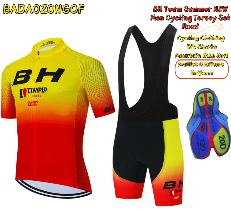 BH Team 2023 Summer NEW Men Cy – Cycling Commuter Clothing Bewertung und Preis