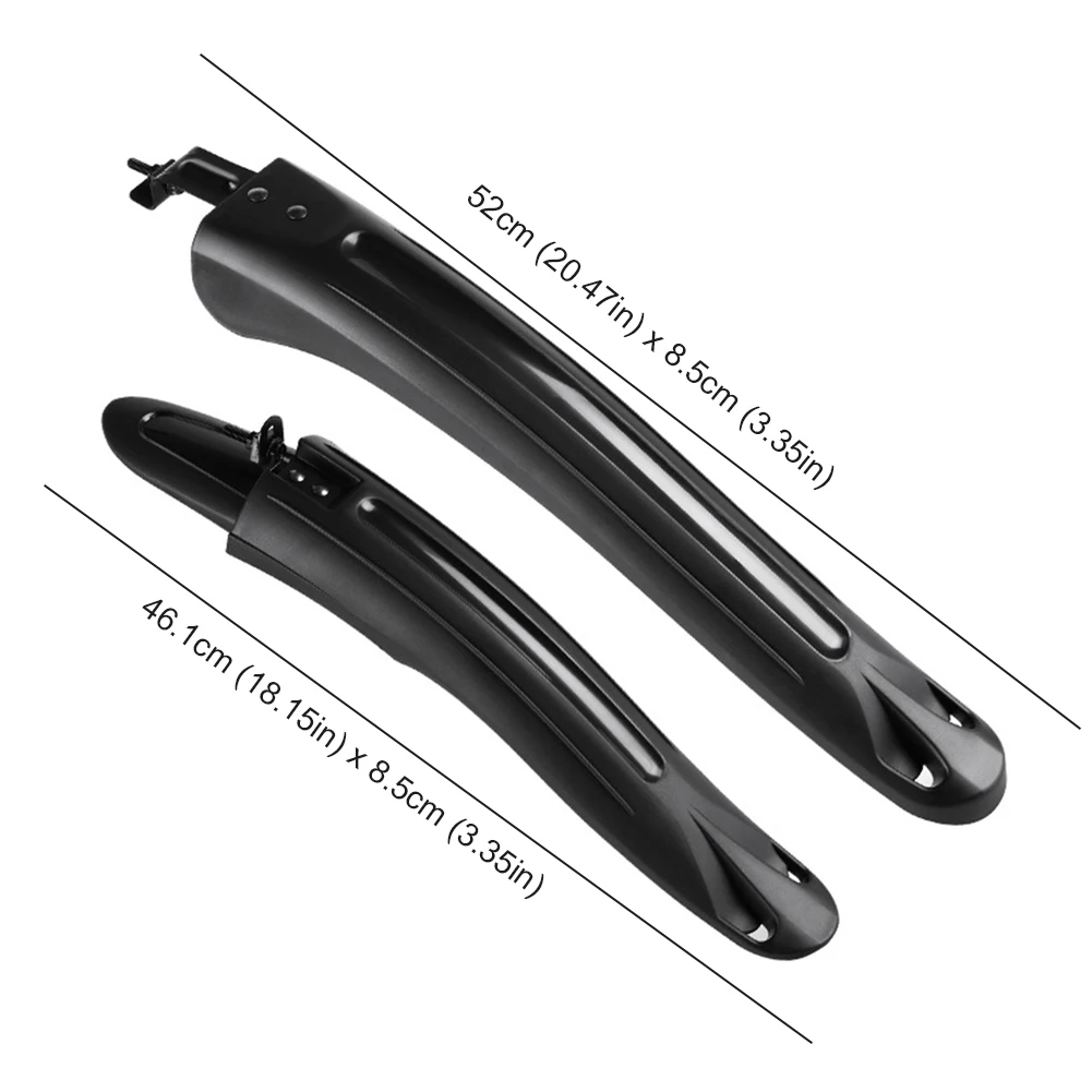 2pcs Bicycle Fender PP Soft Pl – Fender Mudguard Set Bewertung und Preis