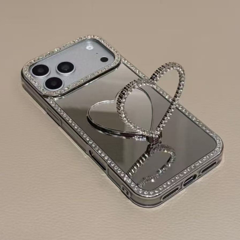 Bling Diamond Heart Phone Stan – Kickstand Adjustable Bewertung und Preis