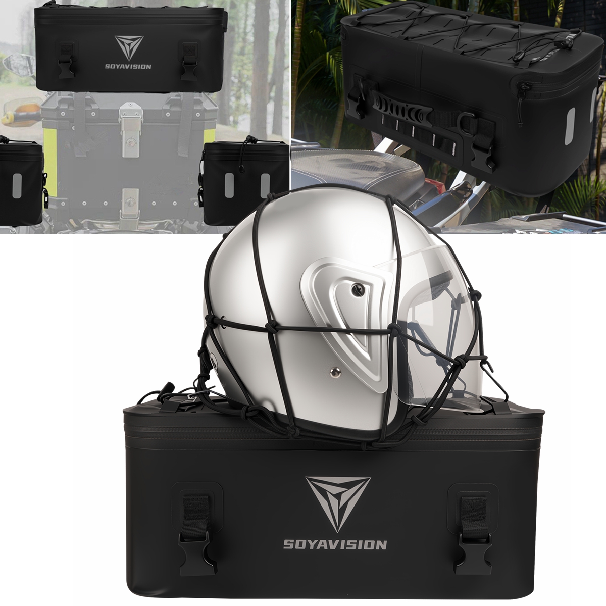 Motorcycle Case Box Bag Waterp – Panniers Waterproof Rear Bewertung und Preis