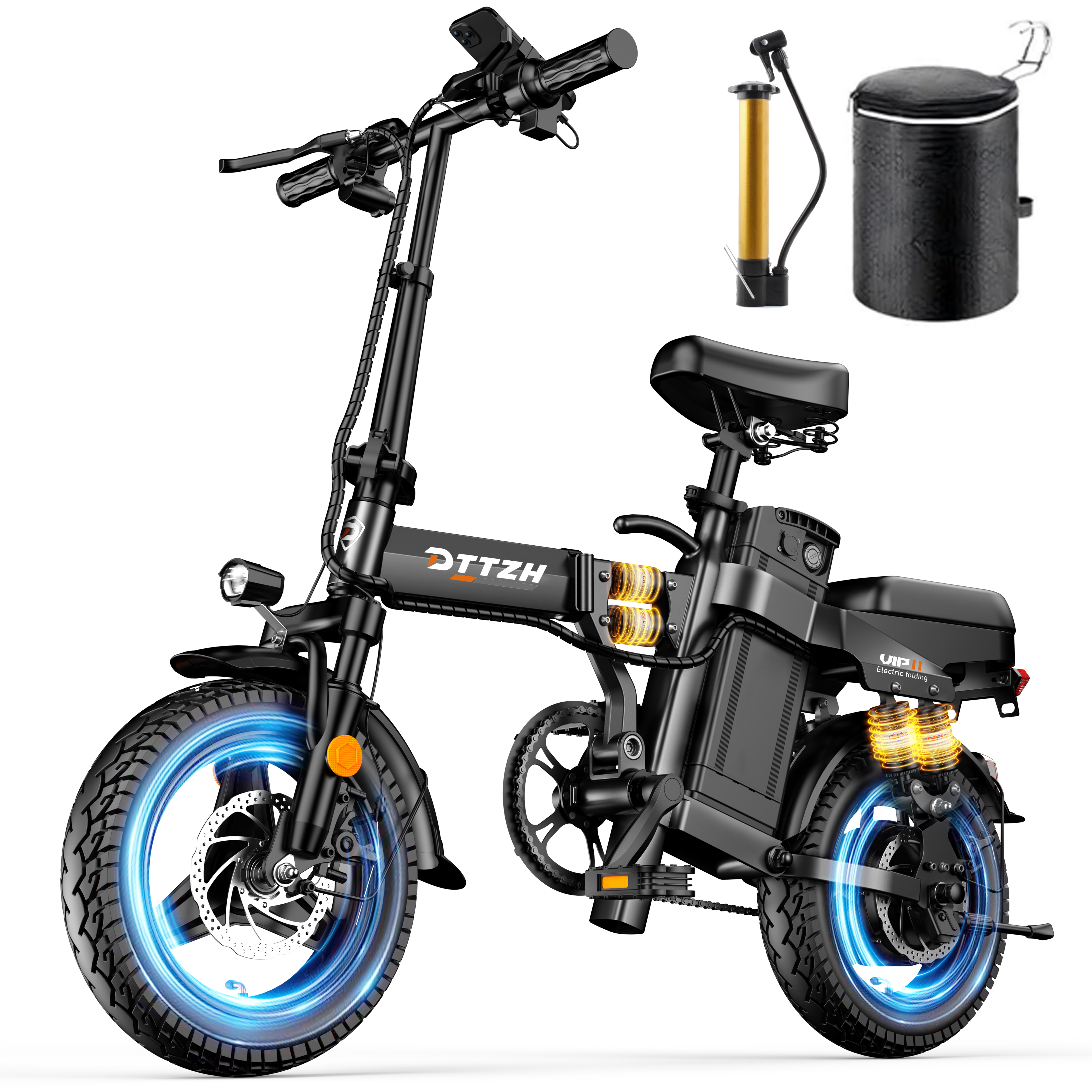 DTTZH A12 Foldable Electric Bi – Commuting With Bike Bewertung und Preis