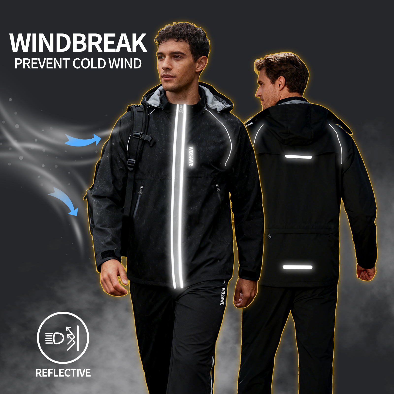 WOSAWE Reflective Motorcycle R – Cycling Commute Rain Bewertung und Preis