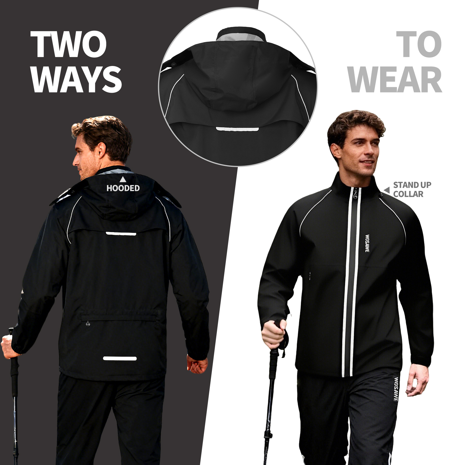 WOSAWE Reflective Motorcycle R – Cycling Commute Rain Bewertung und Preis