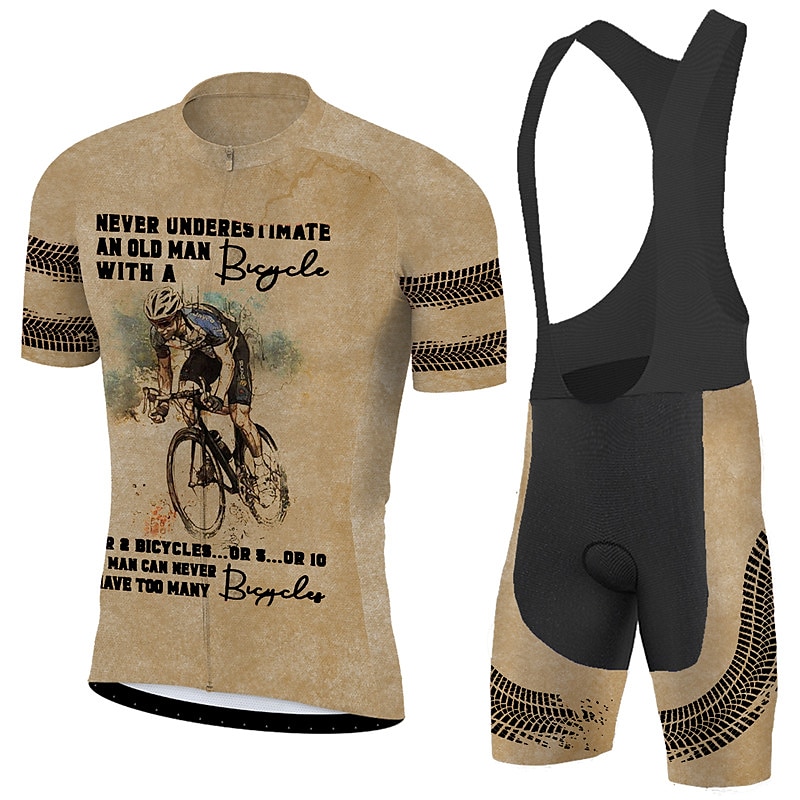New Cycling Jersey Set Men Sho – Cycling Commuter Shorts Bewertung und Preis