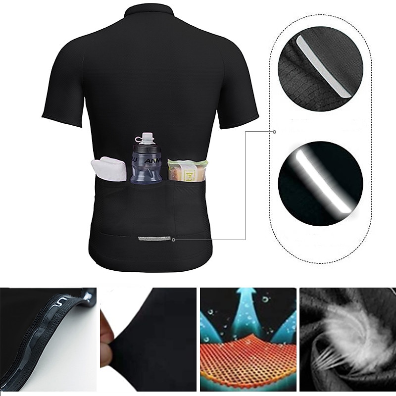 New Cycling Jersey Set Men Sho – Cycling Commuter Shorts Bewertung und Preis